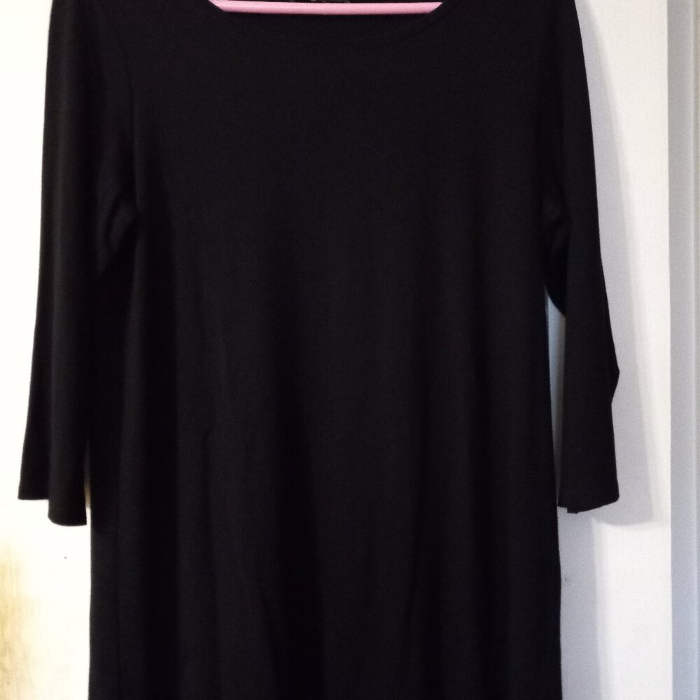 EILEEN FISHER BLACK DRESS